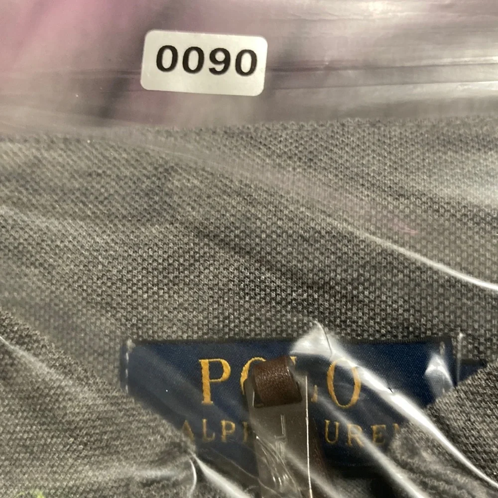 Polo by Ralph Lauren Men's Gray Quarter-Zip Shirt L Gray - Picture 15 of 15